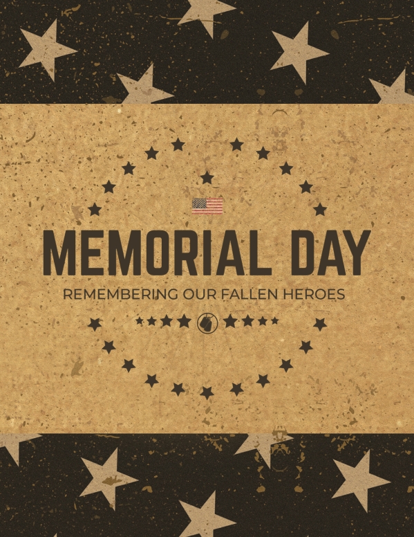 Memorial Day Cork Church Flyer