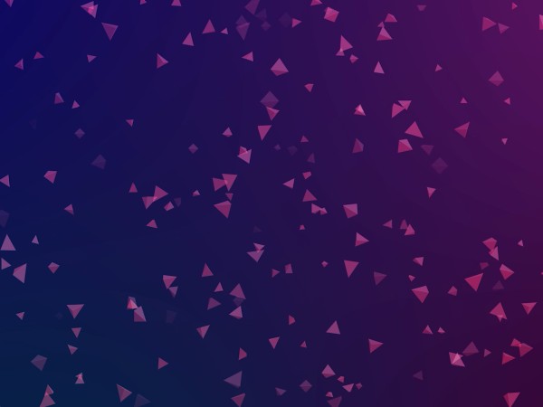 Worship Triangles Purple Blue Gradient Free Trial
