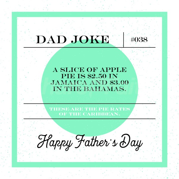 Dad Joke Pie Social Media Graphic