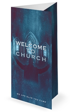 Worship Weekend Trifold Church Bulletin