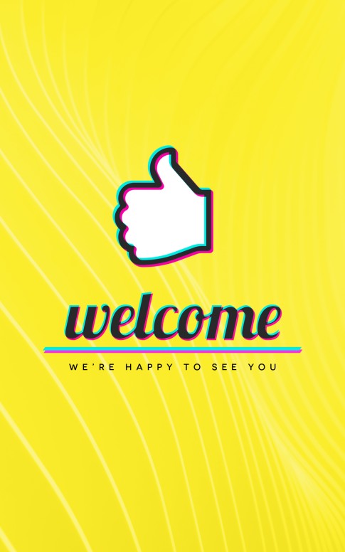 Influencer Yellow Church Bifold Bulletin