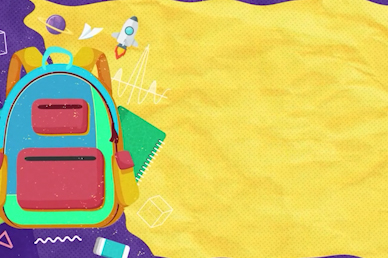 Back To School Yellow No Text Church Video