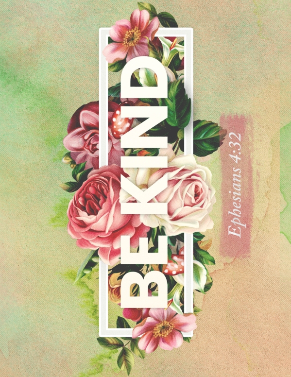 Be Kind Rose Church Flyer