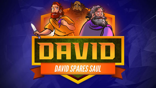 1 Samuel 23 24 David Spares Saul Bible Video for Kids