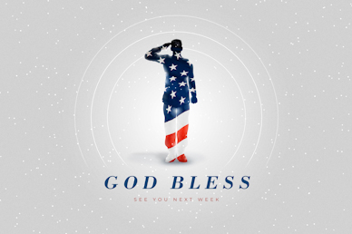 Veteran's Day Soldier Goodbye Church Video