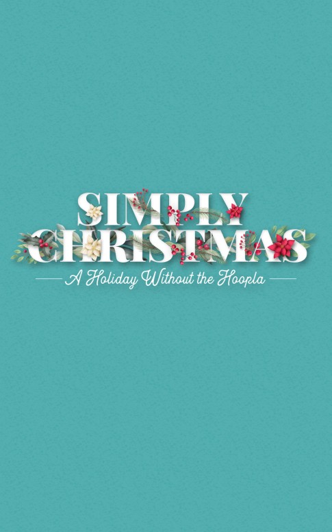 Simply Christmas Church Bifold Bulletin