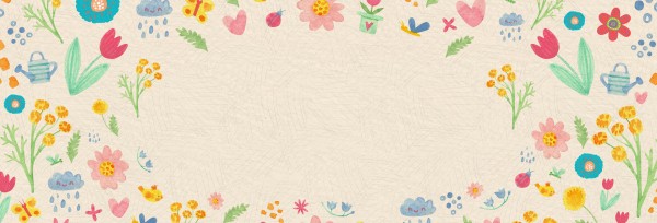 Spring Blooms Church Website Banner