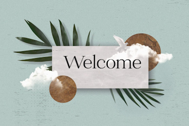 Palm Sunday Blue Welcome Church Video