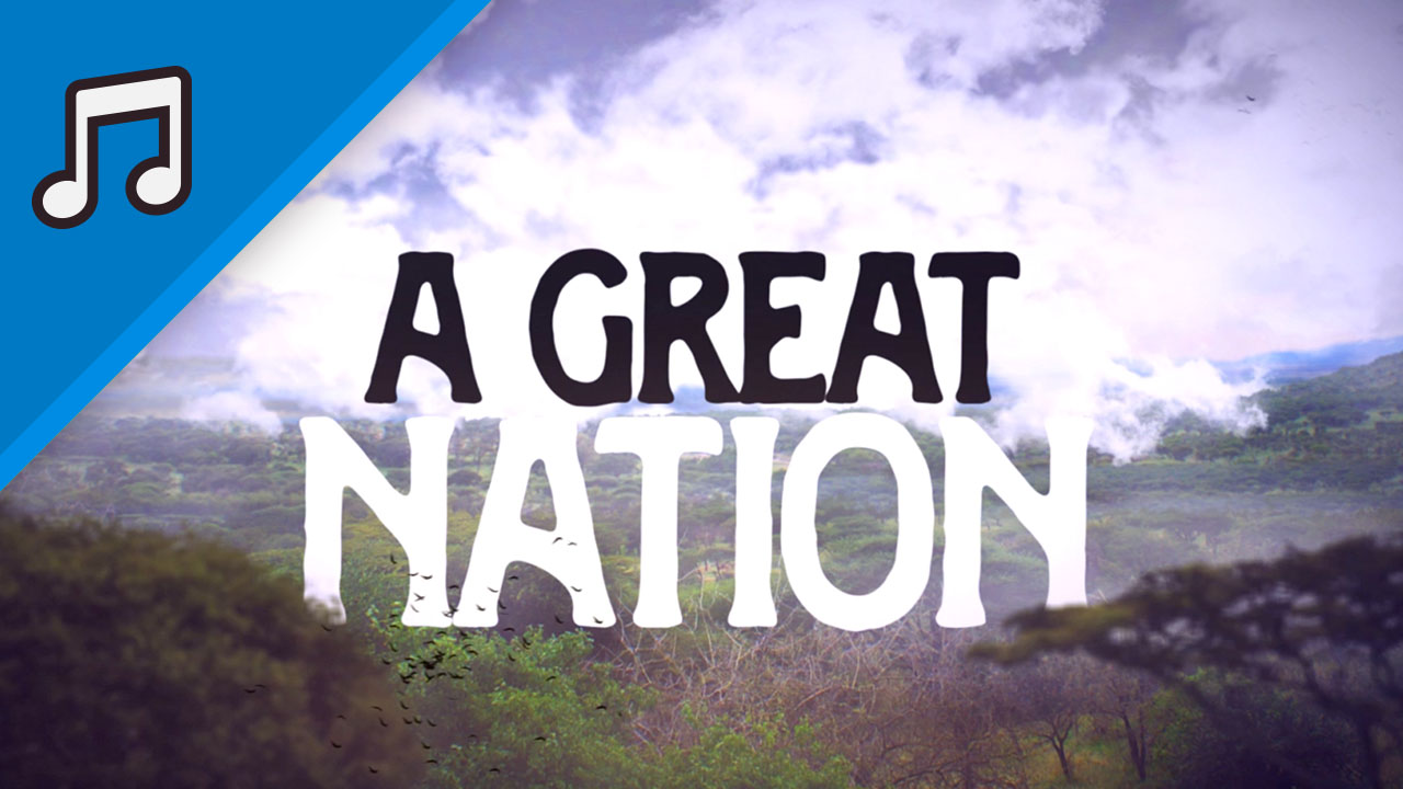 A Great Nation Kids Worship Video for Kids Instrumental