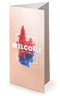 Pentecost Holy Spirit Come Church Trifold Bulletin