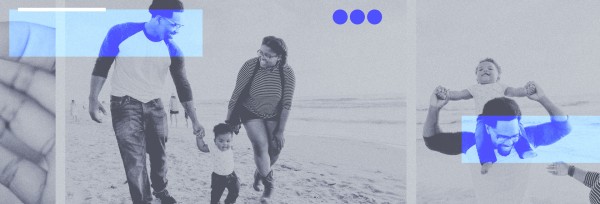 Father's Day Best Dad Church Website Banner
