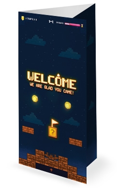 Level Up Church Trifold Bulletin