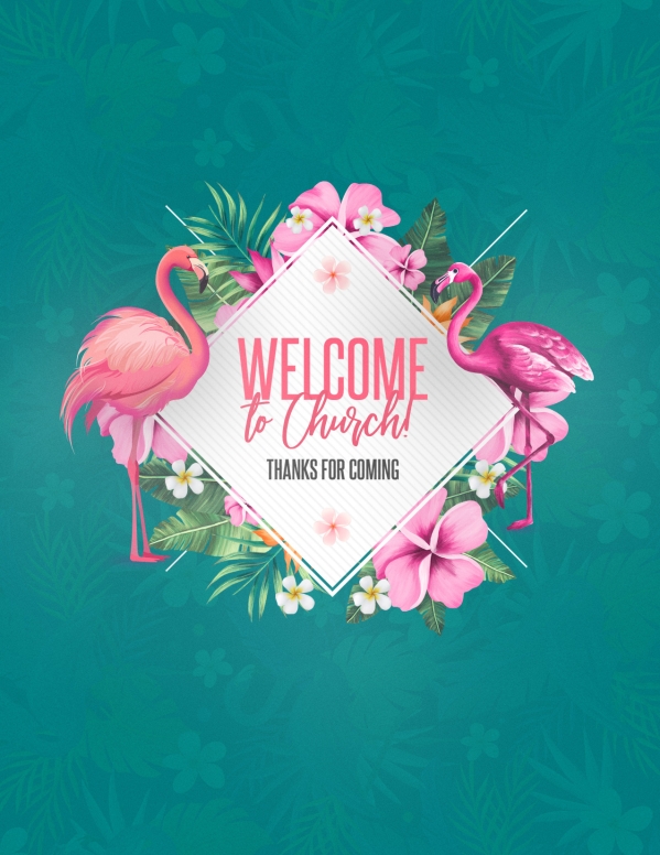 Flamingle Women's Group Church Flyer