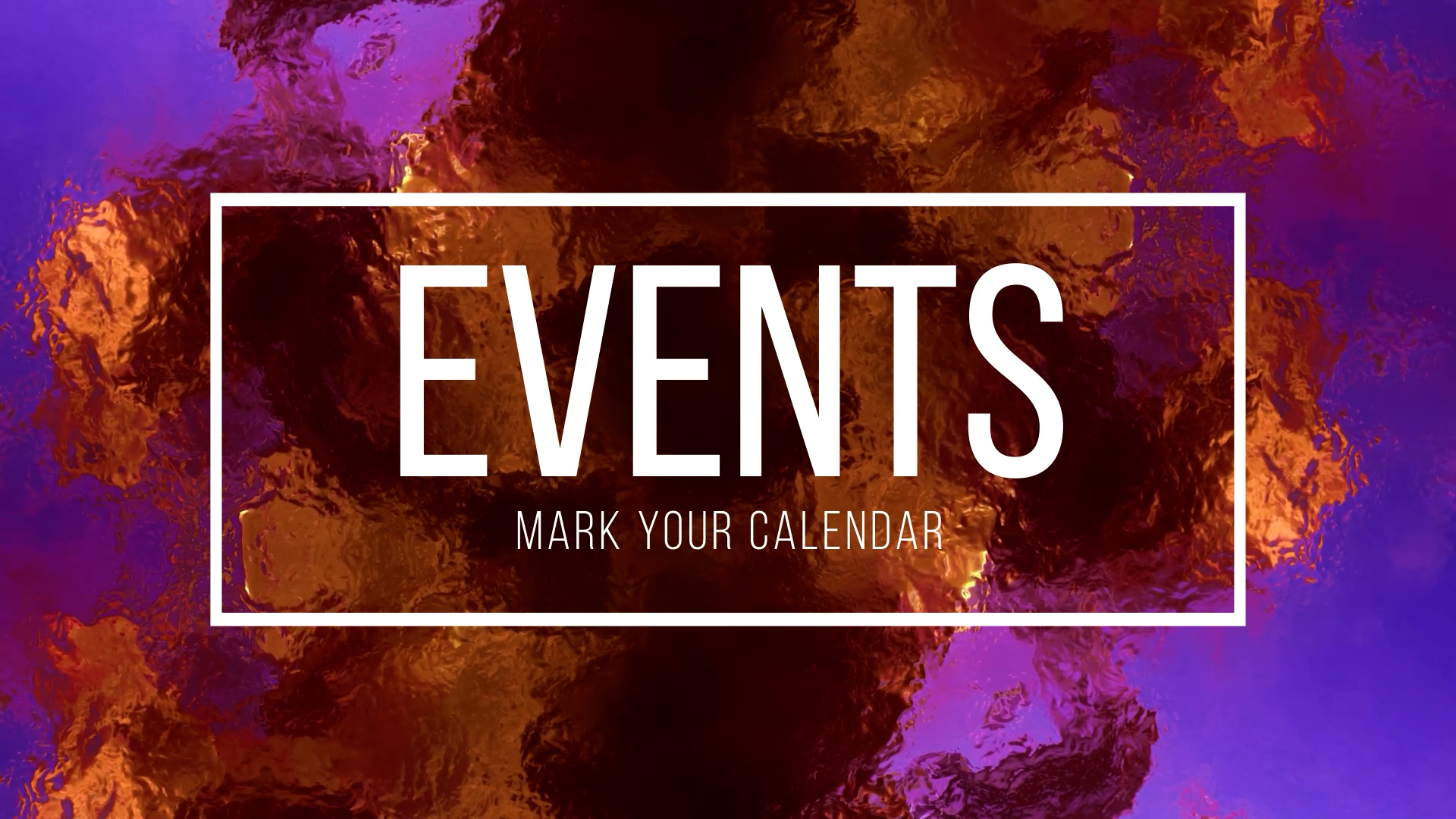 Events Colorful Texture Motion Graphic