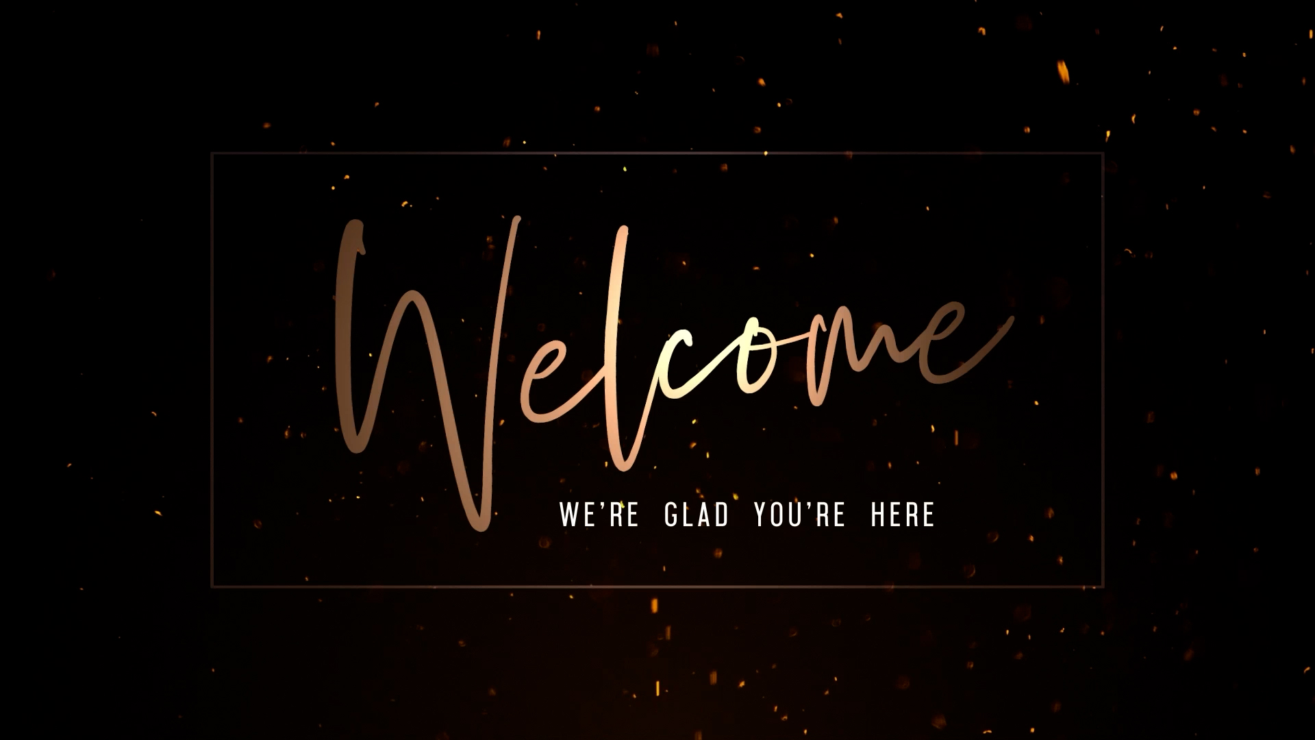 Welcome Ember Church Motion Graphic