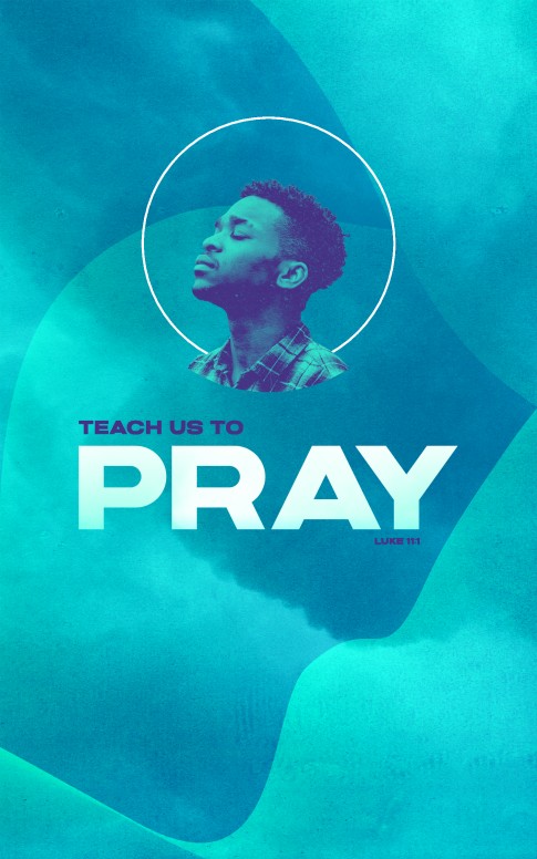 Teach Us To Pray Bifold Bulletin Cover