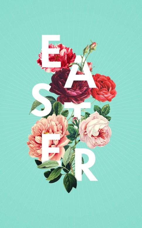 Bulletin Cover Easter 2022 Church Sermon Graphics