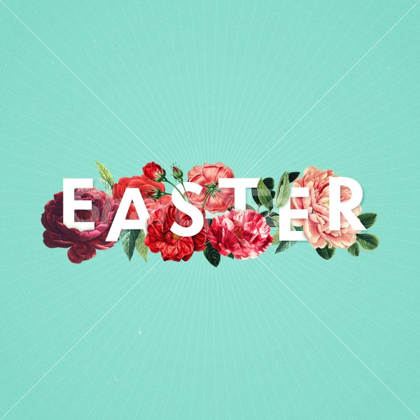 Social Media Easter 2022 Church Sermon Graphics