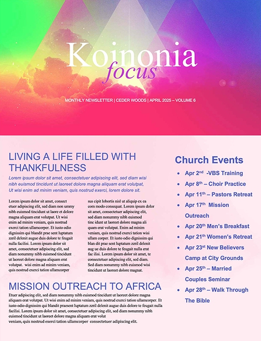 Ascension 2022 Church Newsletter