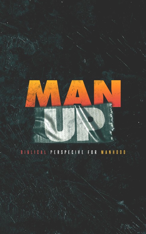 Man Up Church Bulletin Cover