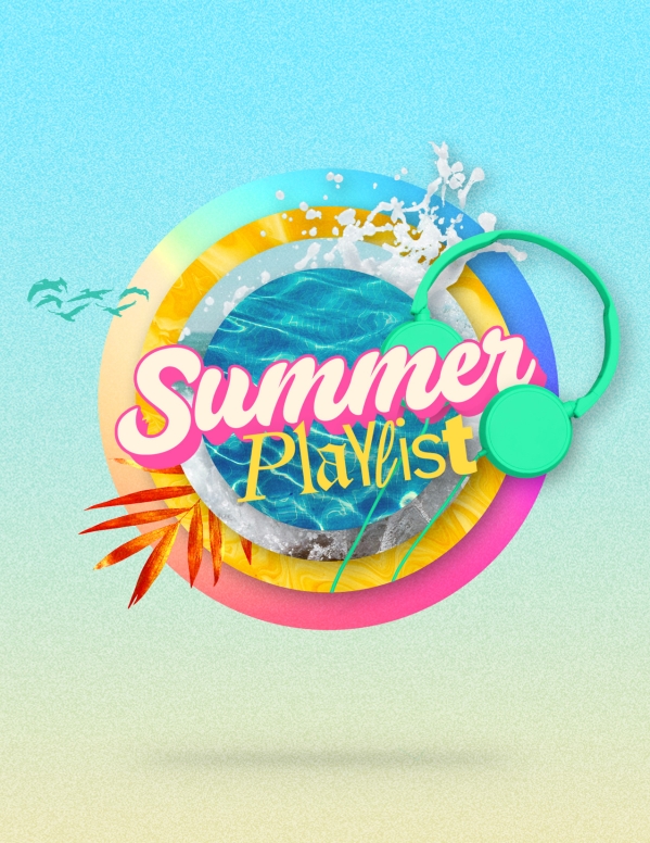 Summer Playlist Church Flyer