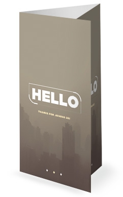 Community Small Groups Trifold Bulletin