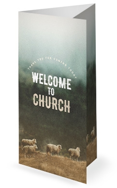 Good Shepherd Church Trifold Bulletin