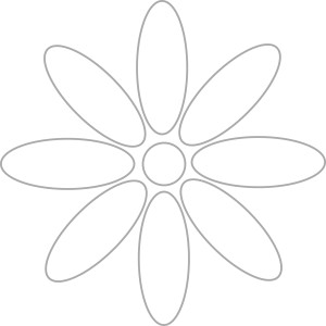 Wheel of Flower Petals