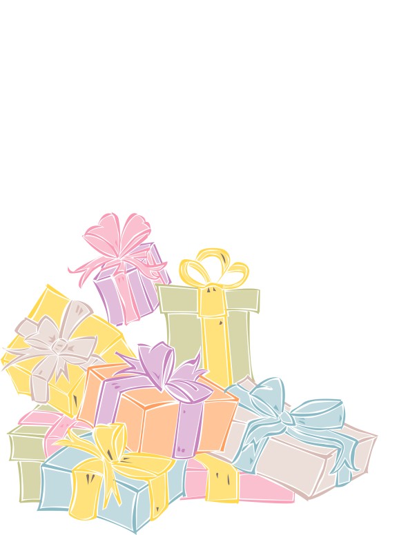 Presents in a Pile