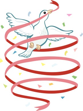 The Celebrating Dove