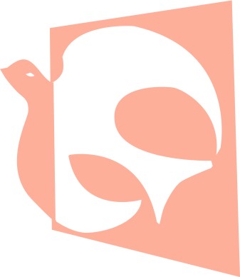 Pink Dove Graphic