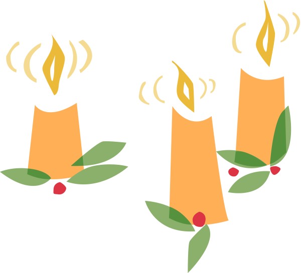 Christmas Candle Decorations