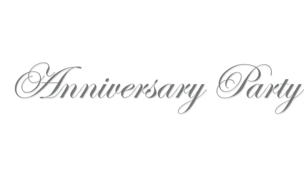 Elegeant Silver Anniversary Wordart
