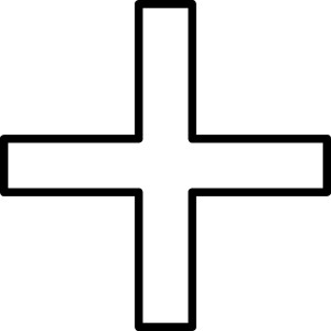 Simple Equal Sided Cross