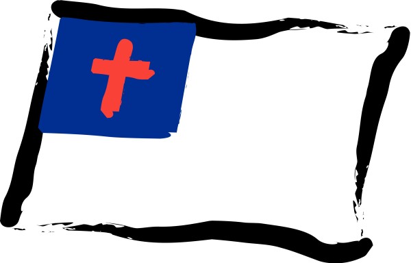 Bold Christian Flag
