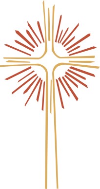 Gold and Red Cross Image