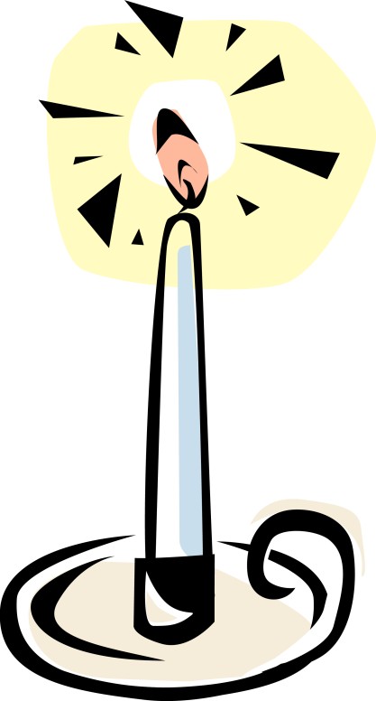 Cartoon Style Candle