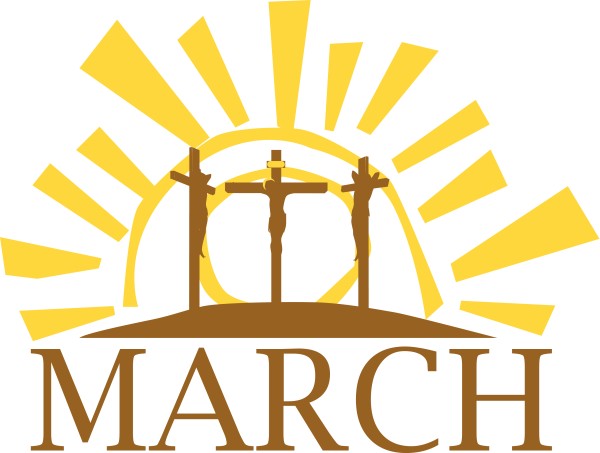 March Calvary Cross Motif