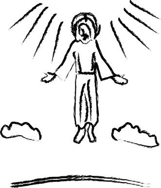 Ascension Jesus Clipart Images