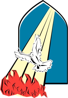 Holy Spirit Visits The Apostles on Pentecost