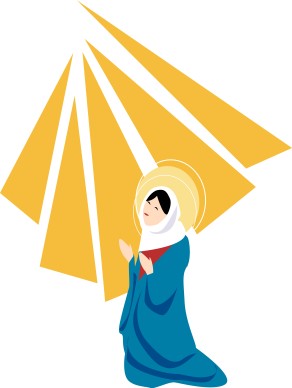 Mary is Visited by Gabriel