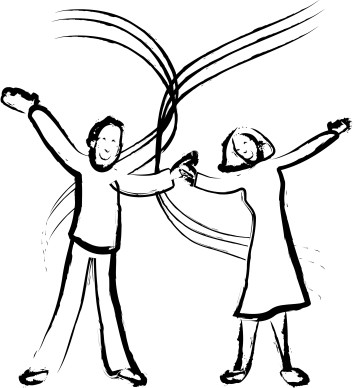 Joyful Married Couple Image