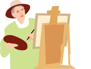 Senior Citizen Painter