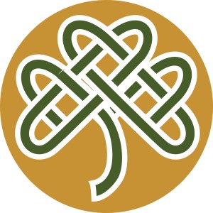 Colored Celtic Knot Shamrock