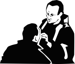 The Communion Priest Offering Communion
