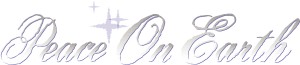 Peace On Earth Wording   Silver