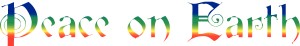 Rainbow Peace On Earth