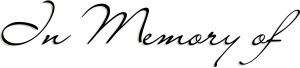 Memorial Title 2