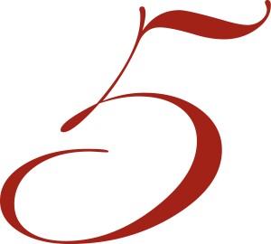 Red Number 5