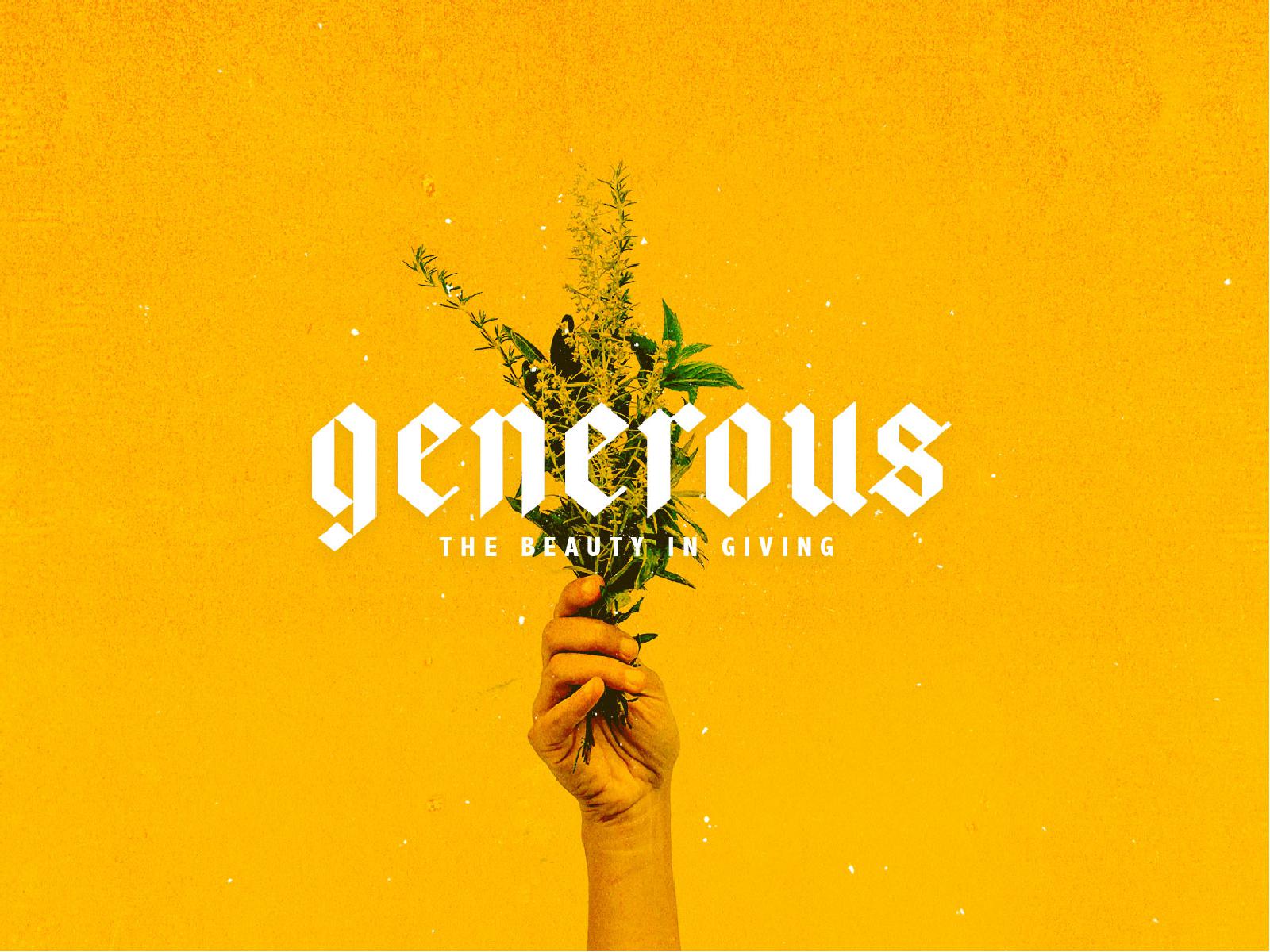 Generous Flowers Church PowerPoint